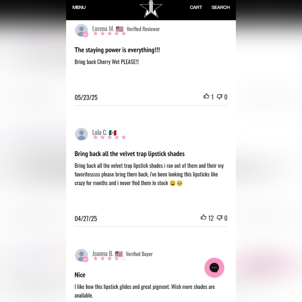 NIB❤️‍🔥"Dominatrix" 😍Jeffree Star Velvet Trap Lipstick 💄SOLD OUT - Picture 9 of 11